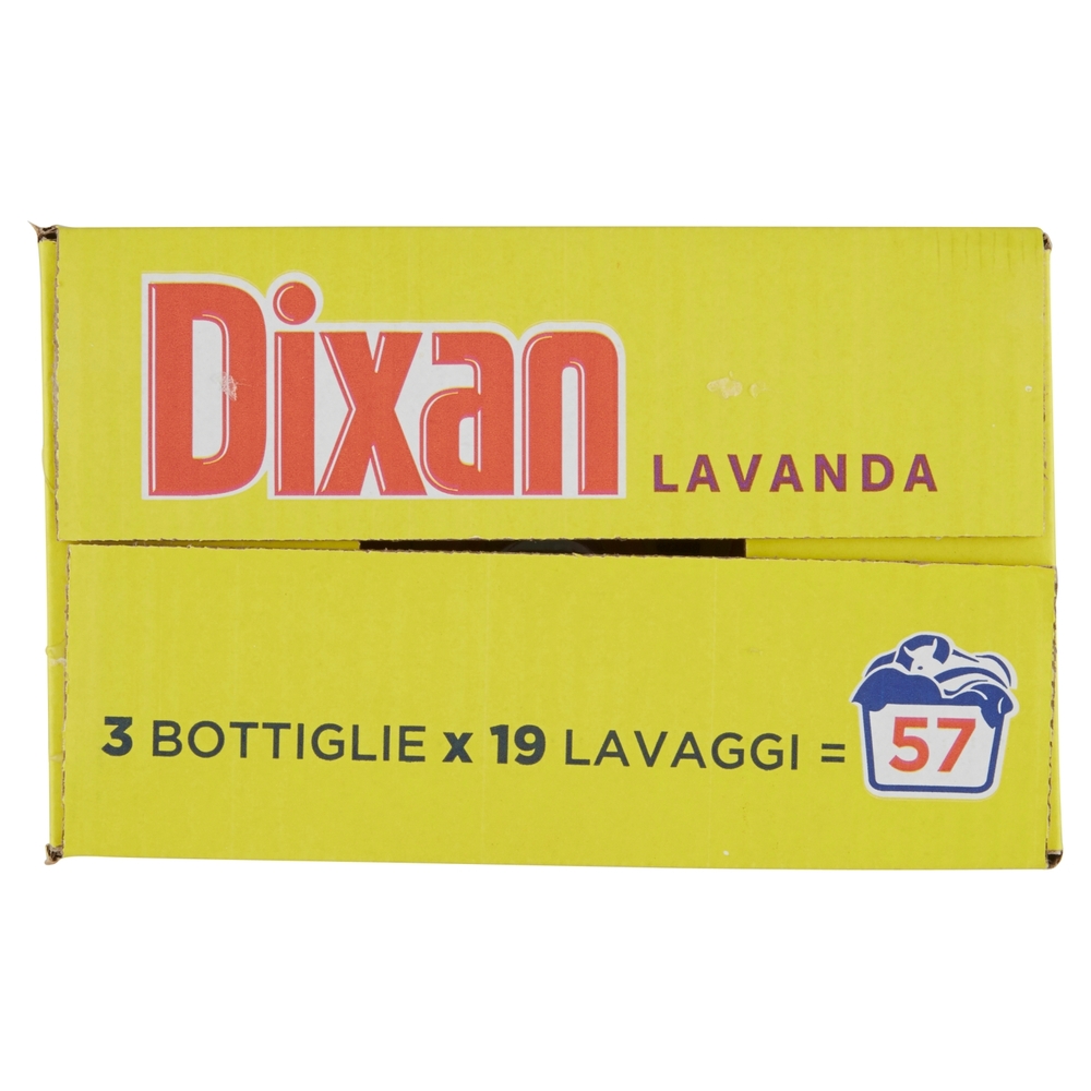 DIXAN Liquido Lavanda 360° Tripack 57 Lav. (3x19)